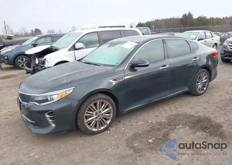 2016 Kia Optima Sxl Turbo z USA, uszkodzony, nr VIN 5XXGV4L20GG092479